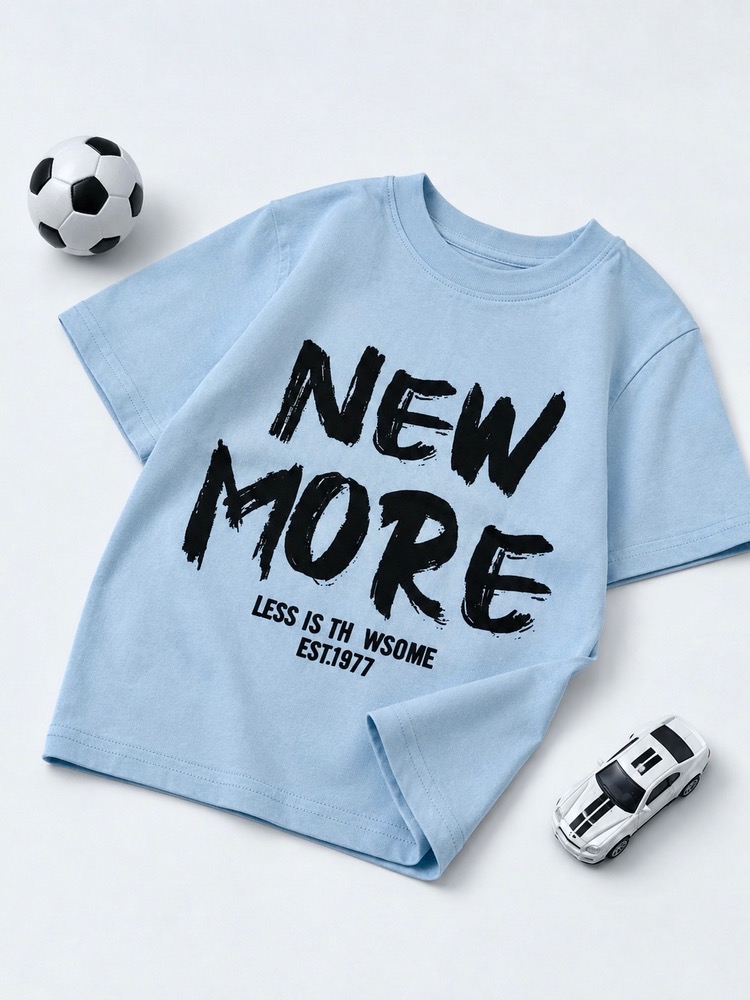 تیشرت طرح new more