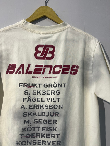 تی شرت وارداتی طرح BALENCES